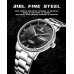 STARKING Men's Wrist Watch with Stainless Steel Automatic Watch for Men Waterproof Business Watch