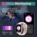 WM Welly Merck Smart Watch, 1.85" Full Screen Fitness Tracker for Android & iOS Phones with Call Heart Rate Sleep Step Monitor, 137 Sport Modes, IP68 Waterproof, Smart Watch for Men Women