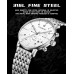 STARKING Men's Wrist Watch with Stainless Steel Quartz Watch Fashion Business Watch Auto Date